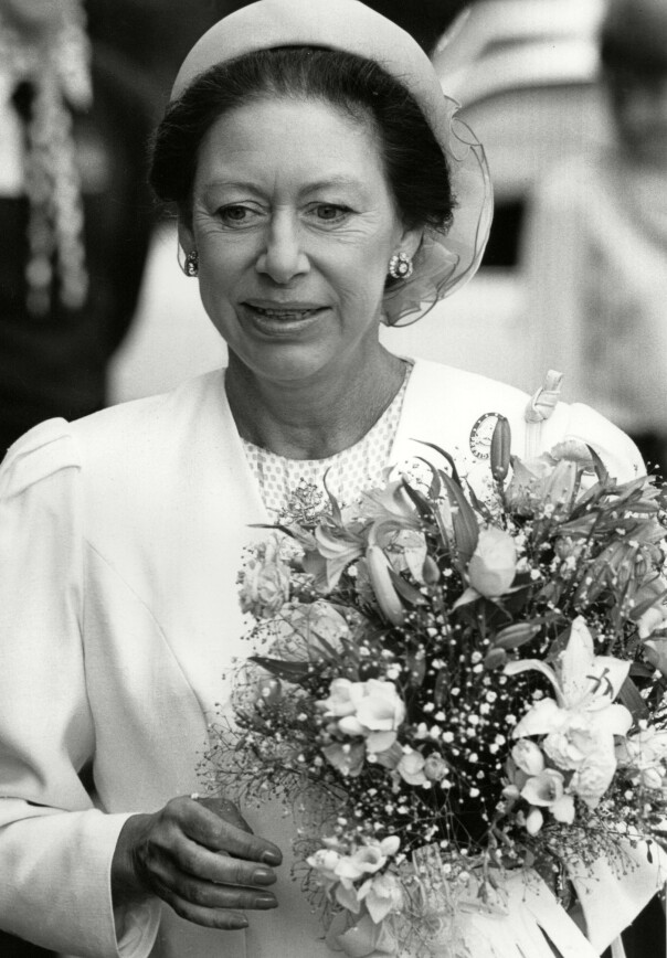 KJÆRLIGHETSBARN: Robert Brown har i flere tiår forsøkt å bevise at han er prinsesse Margarets hemmelige kjærlighetsban. Her er prinsessen avbildet i 1987. Foto: NTB Scanpix KJÆRLIGHETSBARN: Robert Brown har i flere tiår forsøkt å bevise at han er prinsesse Margarets hemmelige kjærlighetsban. Her er prinsessen avbildet i 1987. Foto: NTB Scanpix
